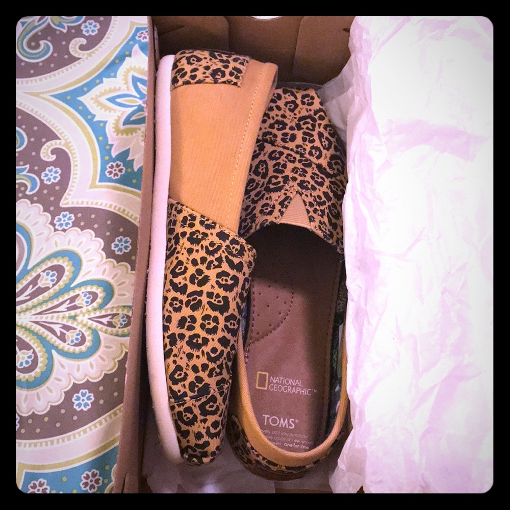 Cute Leopard TOMS